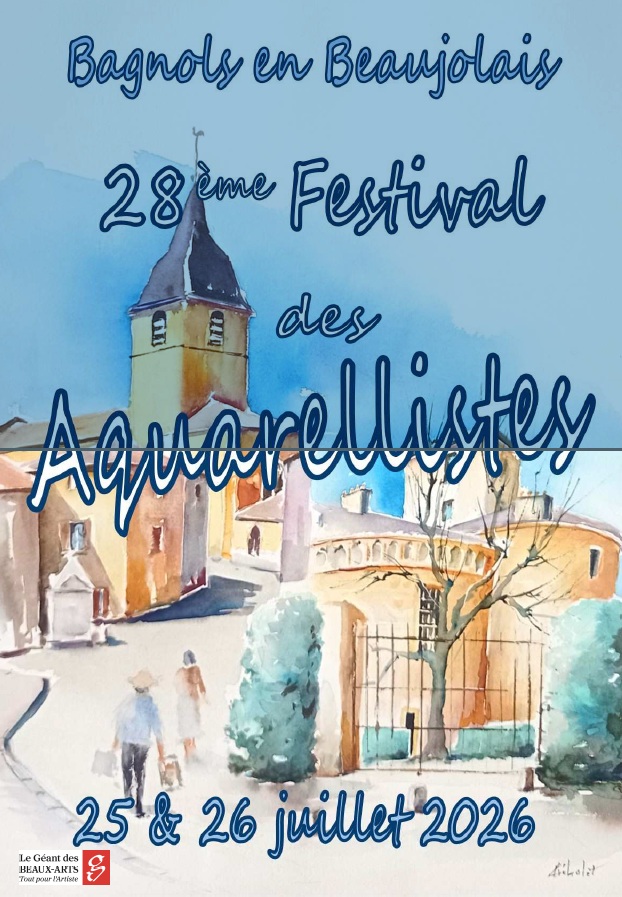 28ème Festival des Aquarellistes de Bagnols-en-Beaujolais 2026